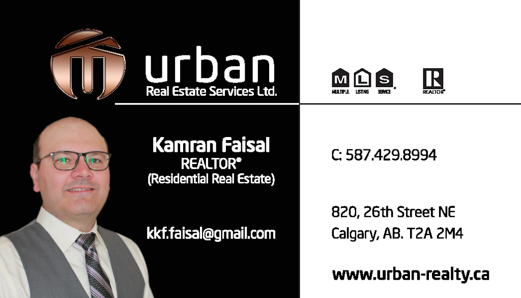 Kamran Faisal / REALTOR® / Urban Real Estate Services Ltd. | 159 Kincora Cres NW, Calgary, AB T3R 0N4, Canada | Phone: (587) 429-8994