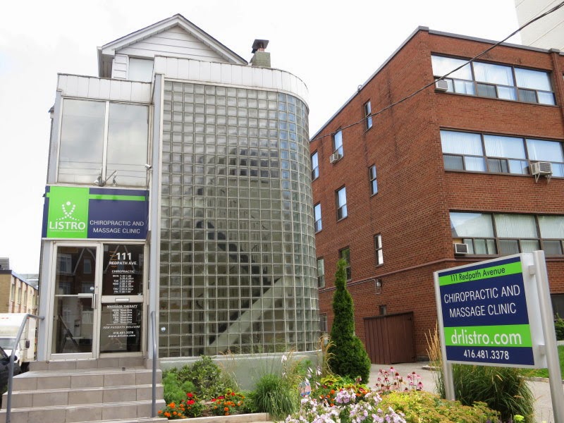 Listro Chiropractic & Massage Clinic | 111 Redpath Ave, Toronto, ON M4S 2J9, Canada | Phone: (416) 481-3378