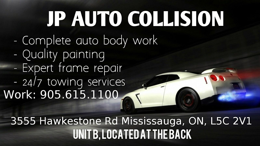 JP auto collision | 3555 Hawkestone Rd, Mississauga, ON L5C 2V1, Canada | Phone: (905) 615-1100