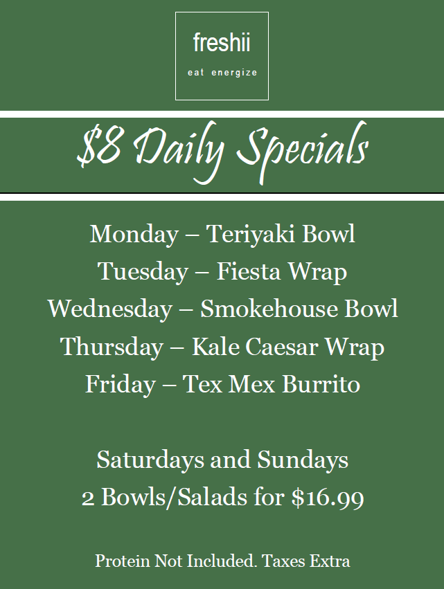 Freshii | 863 Queen St E Unit 107, Toronto, ON M4M 1J2, Canada | Phone: (437) 317-8291