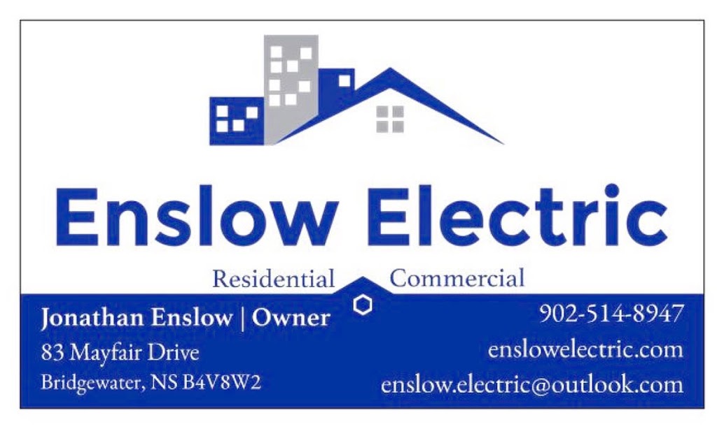 Enslow Electric | 83 Mayfair Dr, Bridgewater, NS B4V 8W8, Canada | Phone: (902) 514-8947