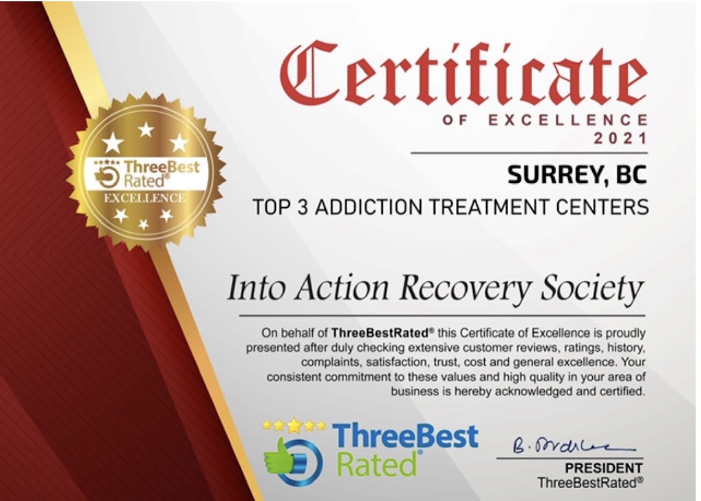 Into Action Recovery Society (Drug & Alcohol Treatment) | 9691 Alberta Rd #17, Richmond, BC V6Y 1T7, Canada | Phone: (778) 231-8565