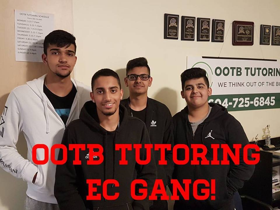 OOTB Tutoring | 8806 141a St, Surrey, BC V3V 7W5, Canada | Phone: (604) 725-6845