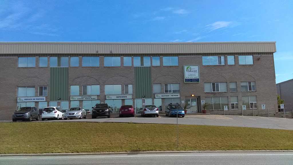Imprimerie Vincent Ltée | 120 Rue Jean-Proulx, Gatineau, QC J8Z 1V3, Canada | Phone: (819) 777-1407