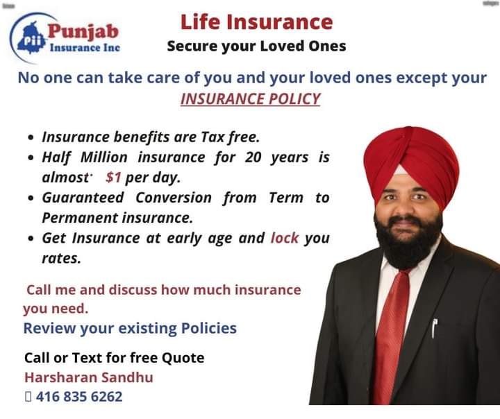 Harsharan Sandhu Insurance Advisor | 7003 Steeles Ave W, Etobicoke, ON M9W 0A2, Canada | Phone: (416) 835-6262