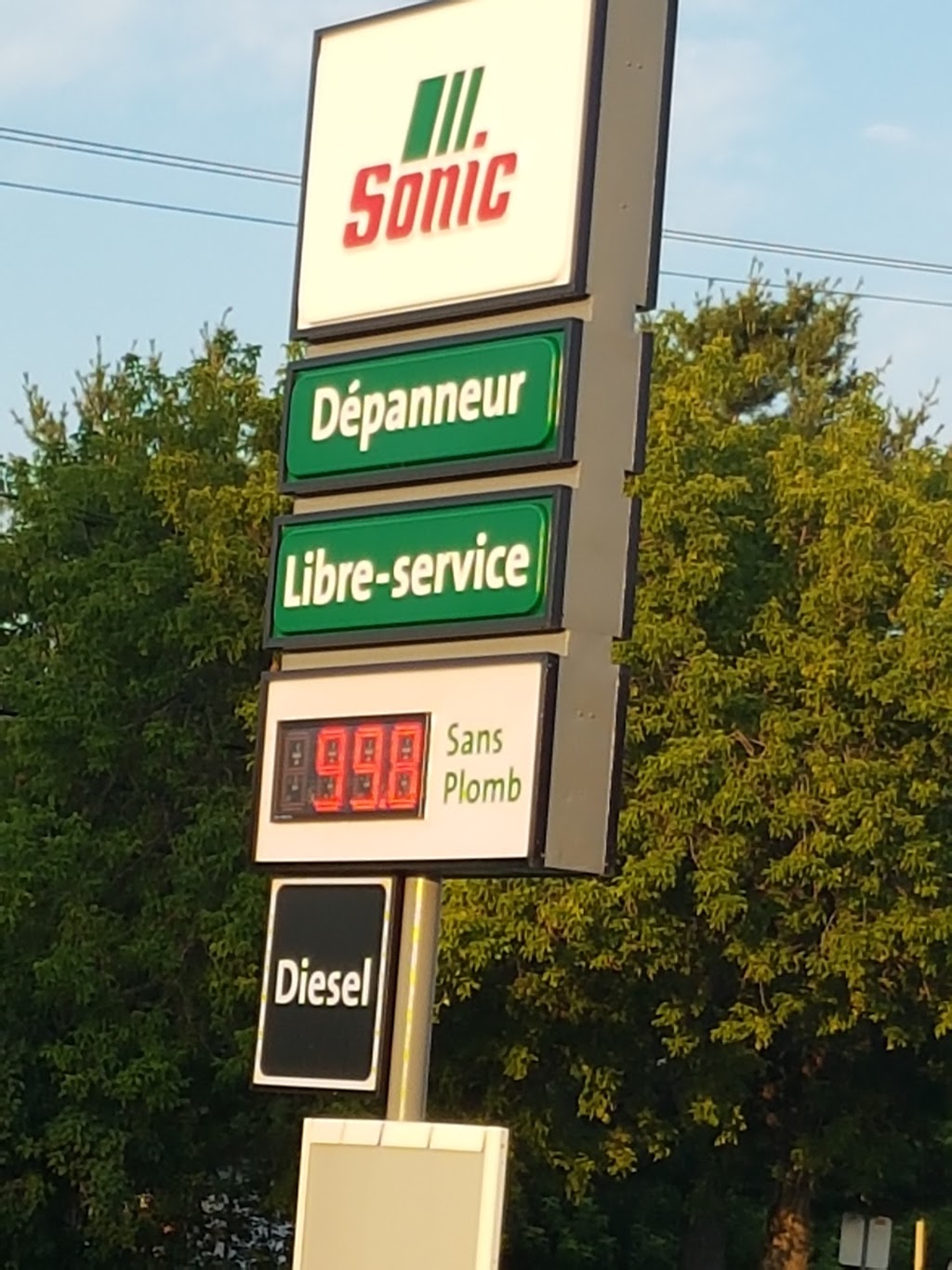 Sonic | 615 Route 321 N, Saint-André-Avellin, QC J0V 0A3, Canada | Phone: (819) 983-2647