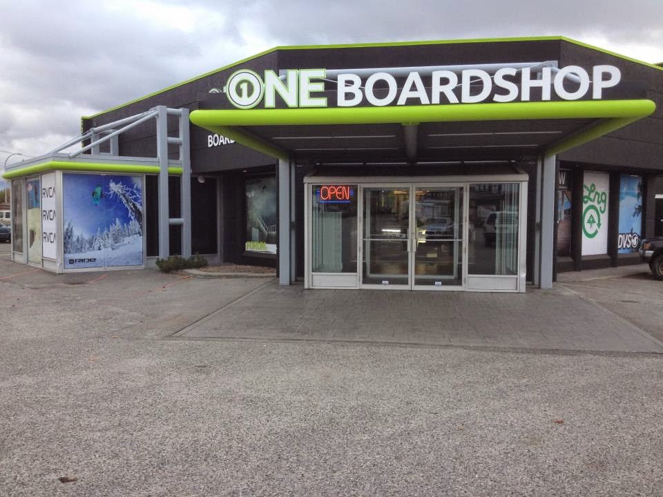 ONE Boardshop - Kelowna | 2330 Hwy 97 N, Kelowna, BC V1X 4H8, Canada | Phone: (250) 763-1338