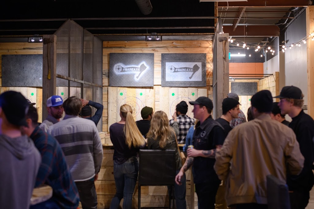 Bare Axe Throwing, Bar & Lounge | 20 Balsam St Unit #11, Collingwood, ON L9Y 4H7, Canada | Phone: (705) 443-8807