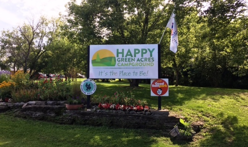 Happy Green Acres Campground | 2 Green Acres Rd, Mallorytown, ON K0E 1R0, Canada | Phone: (343) 264-2468