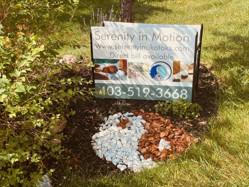 Serenity in Motion | 48 Alcock Close, Okotoks, AB T1S 1R8, Canada | Phone: (403) 519-3668