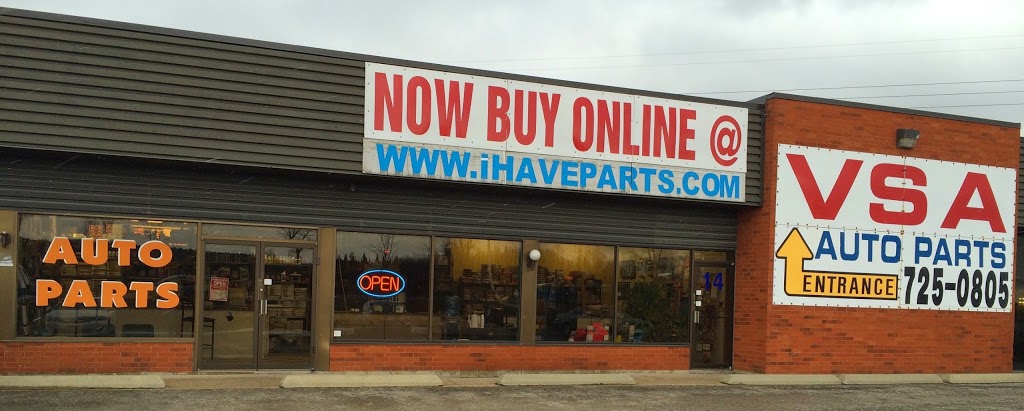 VSA Auto Parts | 521 Dunlop St W #14, Barrie, ON L4N 9W4, Canada | Phone: (705) 725-0805