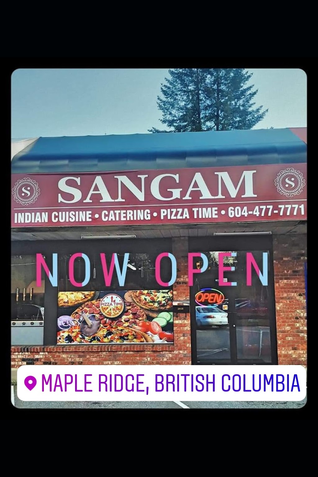 Sangam Restaurant & Pizza | 20836 Lougheed Hwy, Maple Ridge, BC V2X 2R2, Canada | Phone: (604) 477-7771