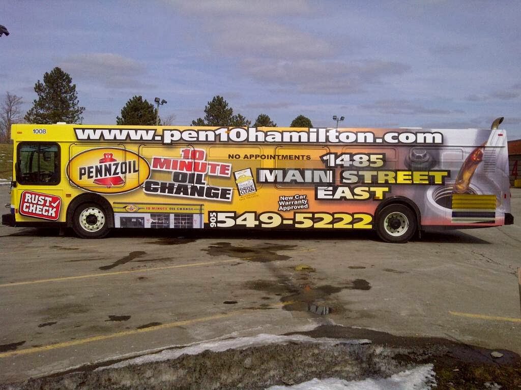 Pennzoil 10 Minute Oil Change | 1485 Main St E, Hamilton, ON L8K 1C7, Canada | Phone: (905) 549-5222