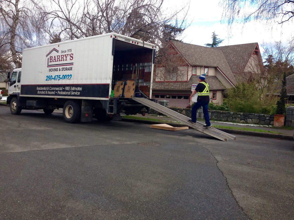 Barrys Moving & Storage Ltd. | 1500E, Admirals Rd, Victoria, BC V9A 2R1, Canada | Phone: (250) 475-0022