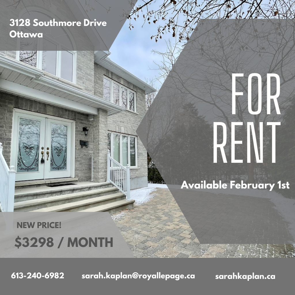 Sarah Kaplan REALTOR® - Royal LePage Team Realty Ottawa | 12B-6081 Hazeldean Road Jackson Trails Centre, Stittsville, ON K2S 1B9, Canada | Phone: (613) 240-6982