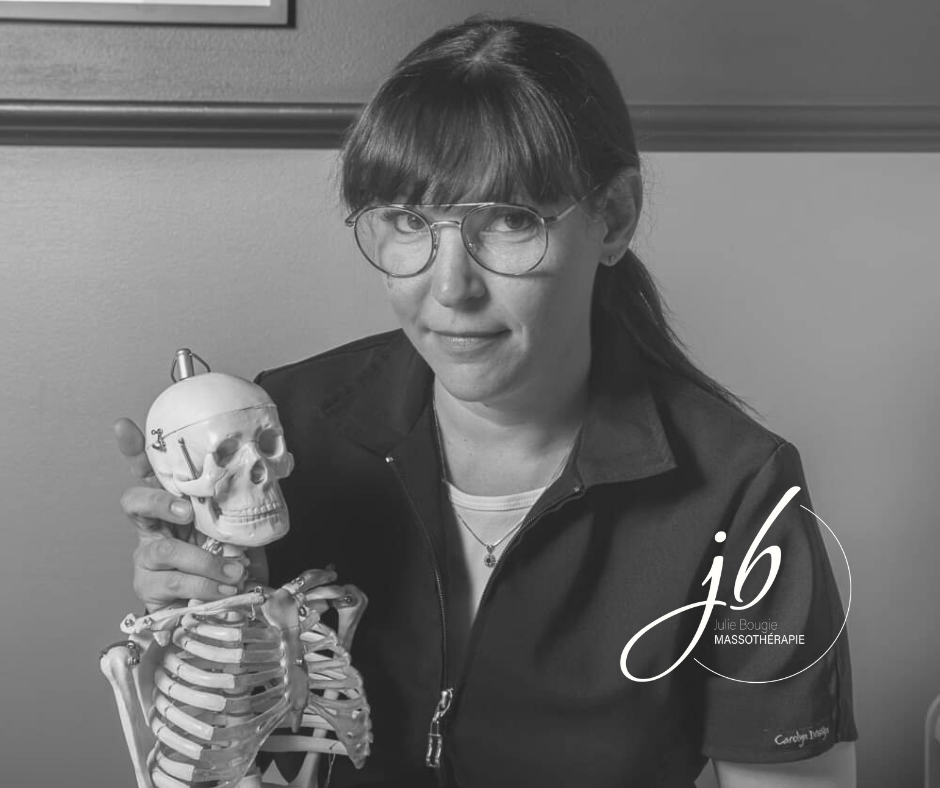 Julie Bougie Massothérapie | 953 Rue Lévis, Mascouche, QC J7K 2Z5, Canada | Phone: (514) 712-2900