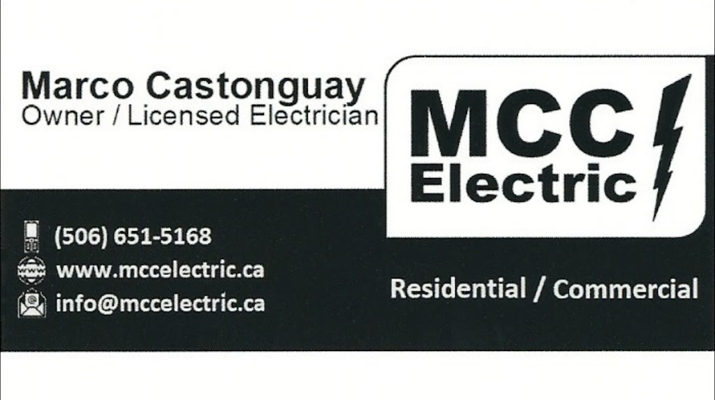 MCC Electric | 30 Harrington Dr, Quispamsis, NB E2E 1B5, Canada | Phone: (506) 651-5168