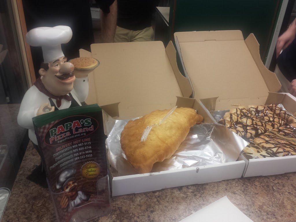 Papas Pizza Land | 680 Hortop St, Oshawa, ON L1G 4N6, Canada | Phone: (289) 222-5555