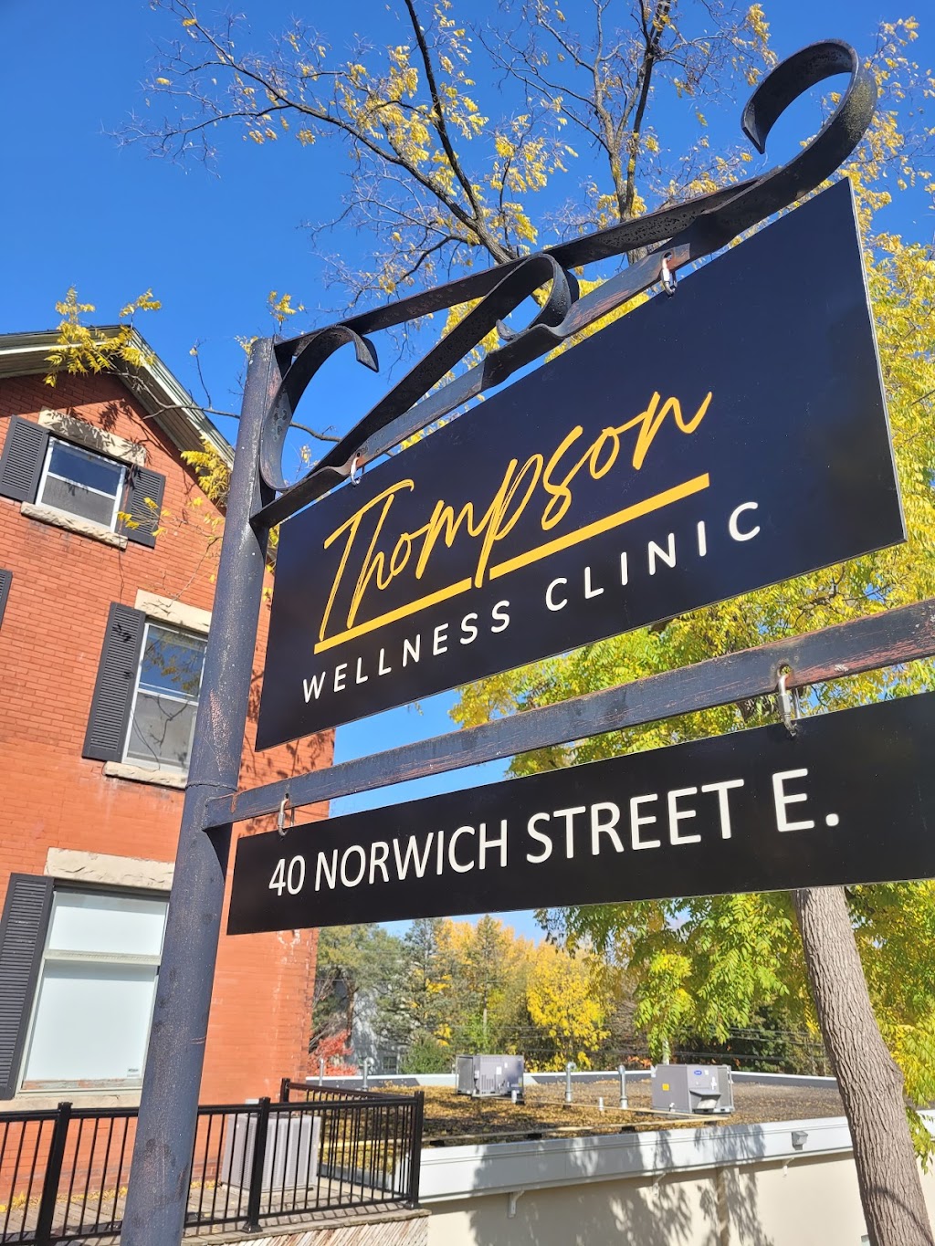Thompson Wellness Clinic | 40 Norwich St E, Guelph, ON N1H 2G6, Canada | Phone: (519) 242-3853