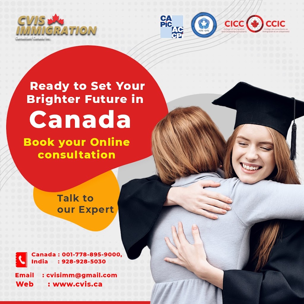 CVIS Immigration Consultant Canada Inc. | 12414 92 Ave, Surrey, BC V3V 1G5, Canada | Phone: (778) 895-9000