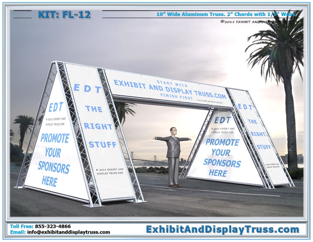 Exhibit & Display Truss | 1550 Bayly St #18, Pickering, ON L1W 3W1, Canada | Phone: (855) 323-4866