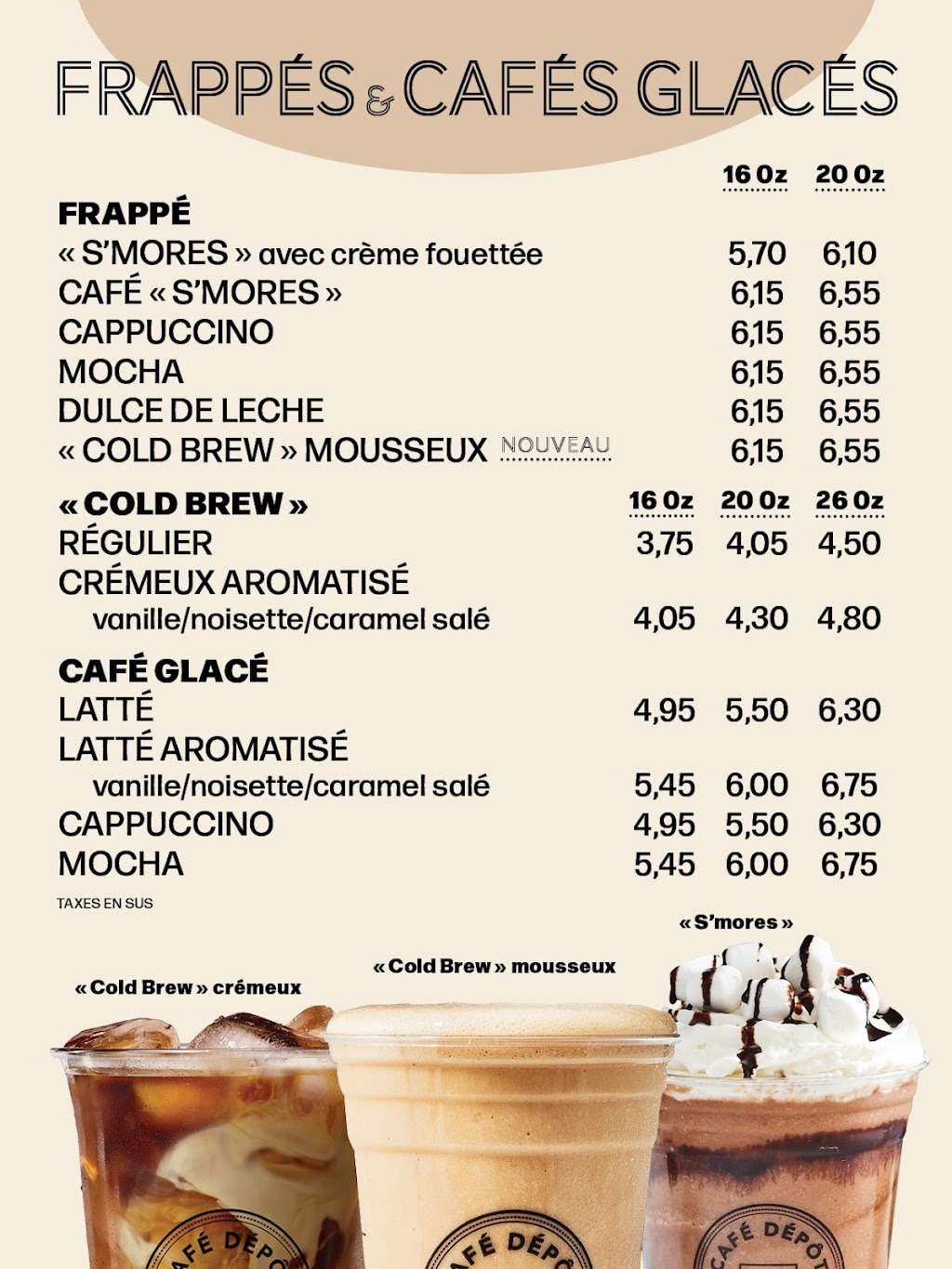 Café Dépôt St-Hubert | bakery | 8141 Bd Cousineau local 108, Saint-Hubert, QC J3Z 0G6, Canada | 4506183888 OR +1 450-618-3888