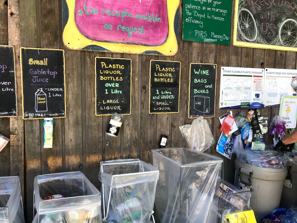 Pender Island Recycling Society | 4400 Otter Bay Rd, Pender Island, BC V0N 2M1, Canada | Phone: (250) 629-6962