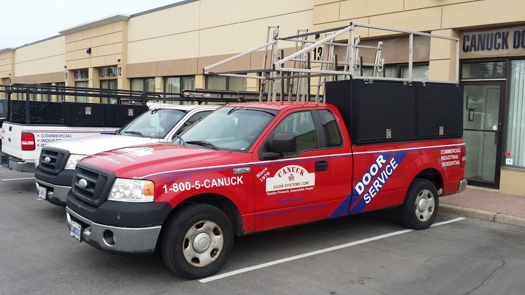Canuck Door Systems Co. | 1645 Bonhill Rd #14, Mississauga, ON L5T 1R3, Canada | Phone: (800) 522-6825
