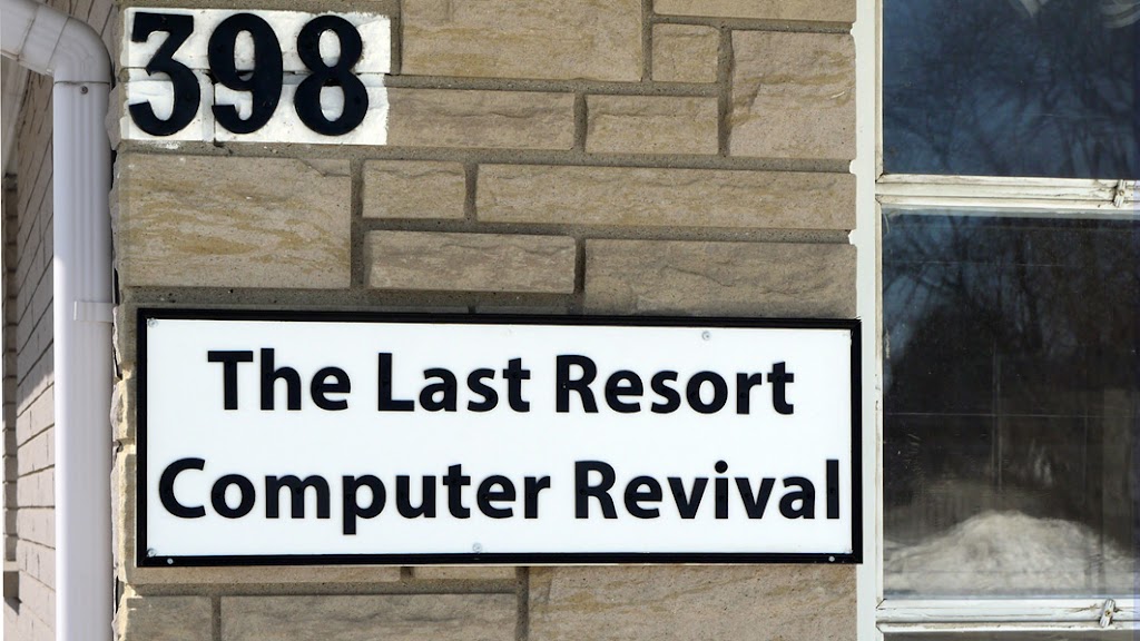The Last Resort Computer Revival | 398 Franklin St N, Kitchener, ON N2A 1Z1, Canada | Phone: (519) 568-3952