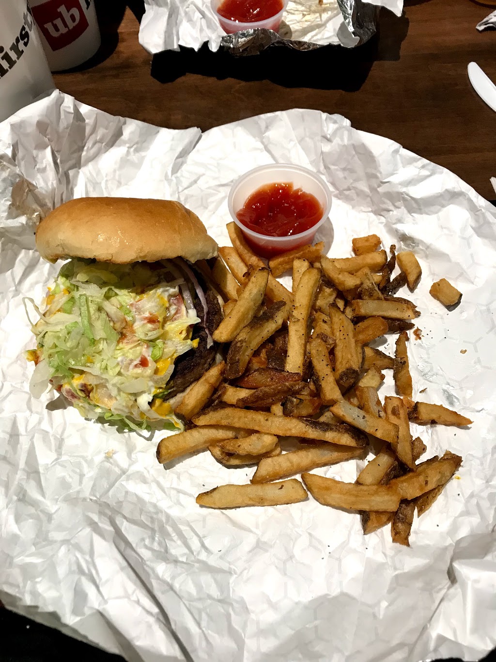 Union Burger | 4188 Living Arts Dr #1, Mississauga, ON L5B 0H7, Canada | Phone: (905) 276-4695