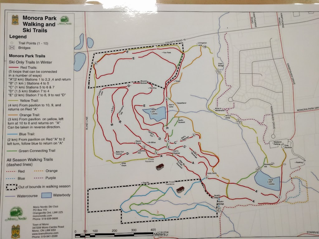 Mono Nordic Ski Club | Monora Park Pavilion, 500 Bristol Dr, Mono, ON L9W 0E1, Canada | Phone: (519) 939-9608