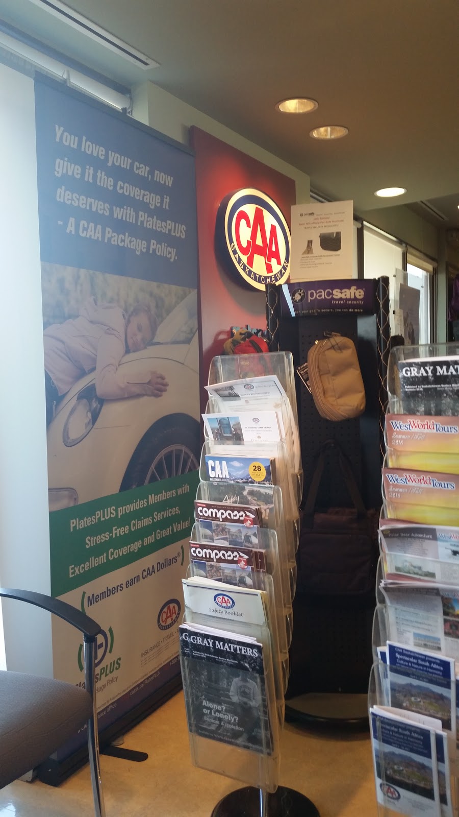 CAA Saskatchewan | 3110 8 St E, Saskatoon, SK S7H 0W2, Canada | Phone: (306) 668-3770