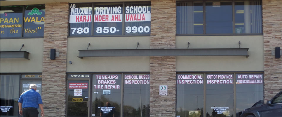 AB Welcome Driving School Inc. Edmonton | 3456 91 St NW, Edmonton, AB T6E 5R1, Canada | Phone: (780) 850-9900