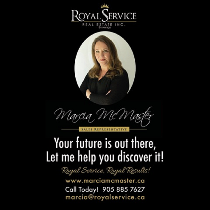 Marcia McMaster - Royal Service Real Estate | 20 King Ave E, Newcastle, ON L1B 1H6, Canada | Phone: (905) 987-1033