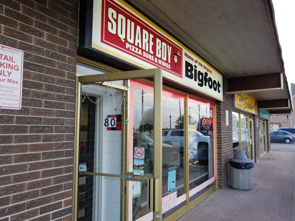 Square Boy Pizza & Wings | 76 Water St, Port Perry, ON L9L 1J2, Canada | Phone: (905) 985-8448