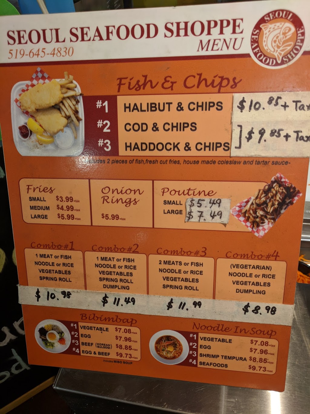 Seoul Seafood Shoppe | Covent Garden Market Bldg, 130 King St, London, ON N6A 1C5, Canada | Phone: (519) 645-4830