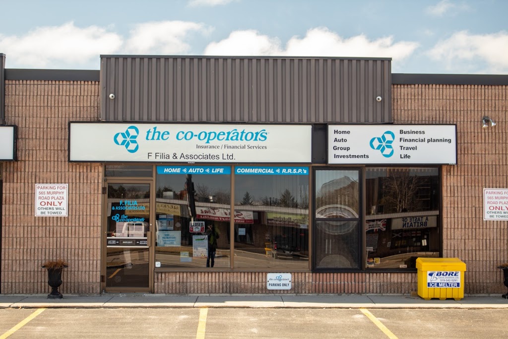 The Co-operators - F. Filia & Associates Ltd | 565 Murphy Rd Unit 2, Sarnia, ON N7S 5B6, Canada | Phone: (519) 332-5400