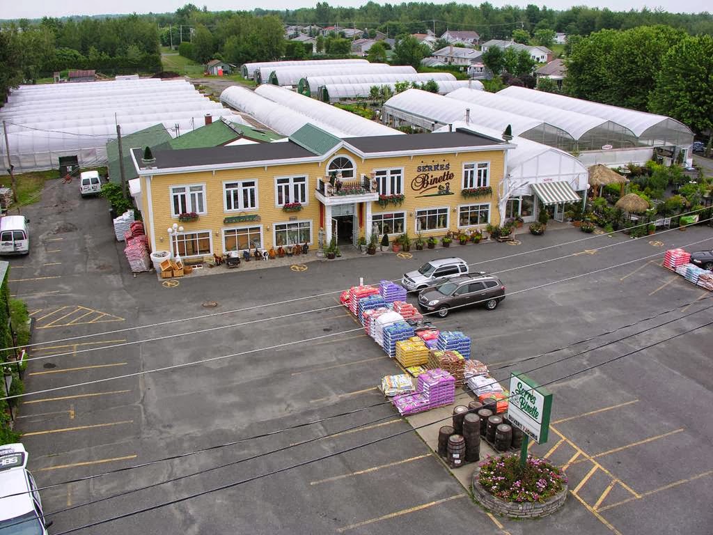 Binette Inc. greenhouses. | 2568 Boulevard Mercure, Saint-Nicéphore, QC J2A 1H2, Canada | Phone: (819) 478-7195