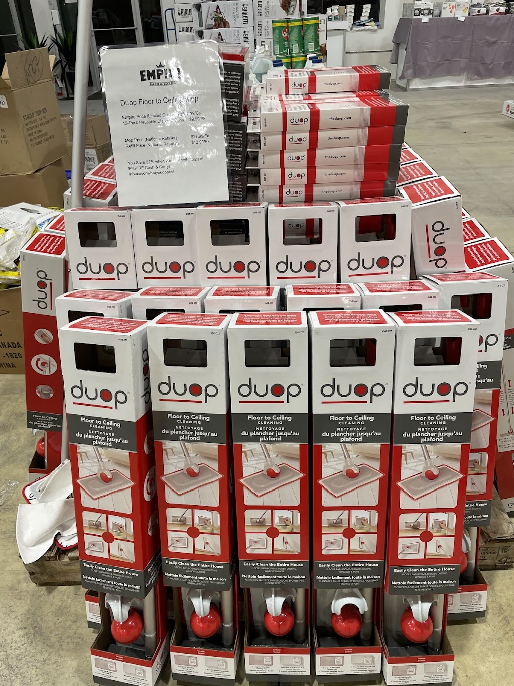 Empire Cash & Carry | 500 Jamieson Pkwy Unit 2, Cambridge, ON N3C 0G5, Canada | Phone: (519) 651-2004