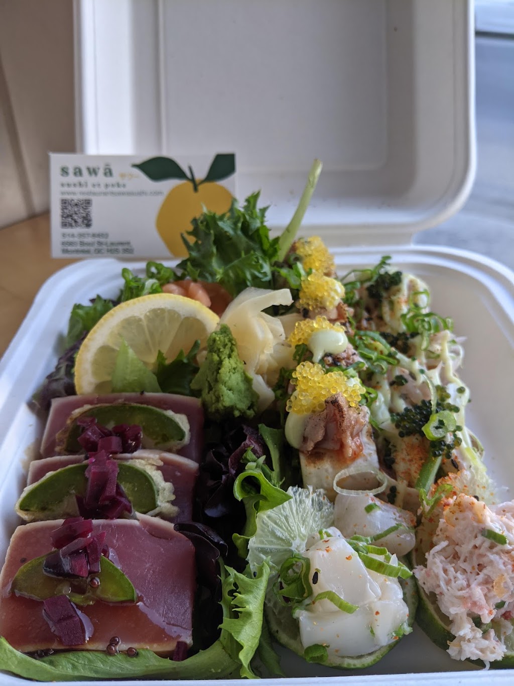 Sawa Sushi | 6583 Boul. Saint-Laurent, Montréal, QC H2S 3S2, Canada | Phone: (514) 357-8452