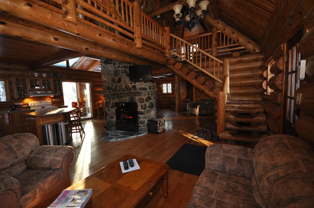 Chalet bois rond | 5929 QC-220, Orford, QC J1X 6L3, Canada | Phone: (450) 500-1515