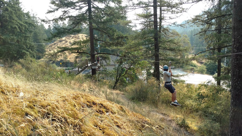 Adrena LINE Zipline Adventure Tours | 5128C Sooke Rd, Sooke, BC V9Z 0E2, Canada | Phone: (250) 642-1933