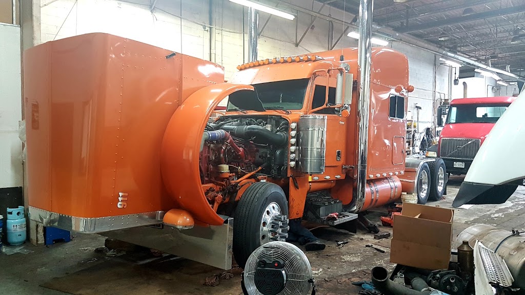 Maingate Truck & Trailer Repair Shop | 5395 Maingate Dr Unit # 16 & 17, Mississauga, ON L4W 1G6, Canada | Phone: (905) 502-0072