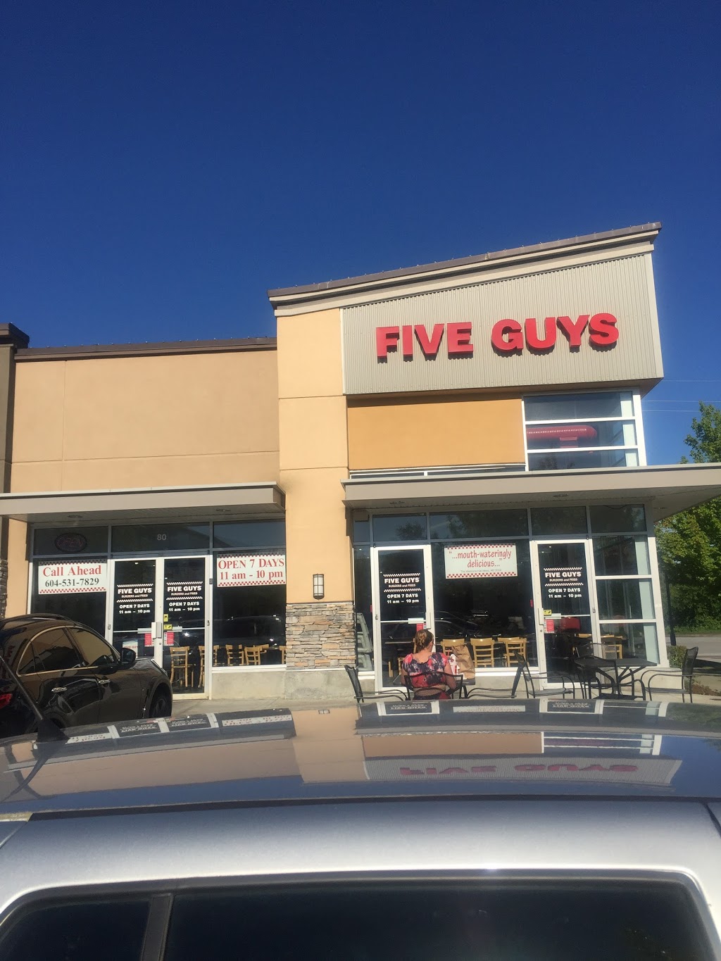 Five Guys | 2285 160 St Unit F8&F9, Surrey, BC V3S 9N6, Canada | Phone: (604) 531-7829