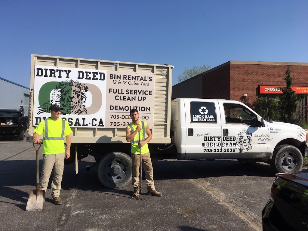 Dirty Deed Disposal | 295 Penetanguishene Rd, Barrie, ON L4M 7C6, Canada | Phone: (705) 333-3236