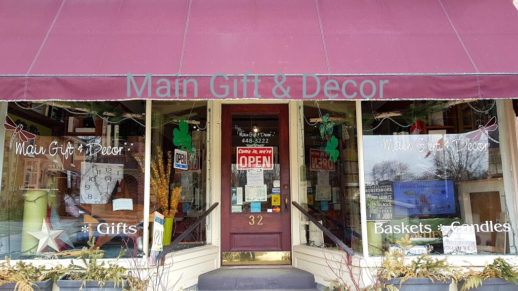 Main Gift & Decor | 32 Main St S, Saint George, ON N0E 1N0, Canada | Phone: (519) 448-3222