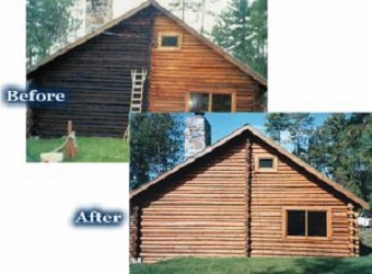 Log & Wood Home Colour Restoration | 2457 Burnstown Rd, Renfrew, ON K7V 3Z4, Canada | Phone: (613) 433-0860