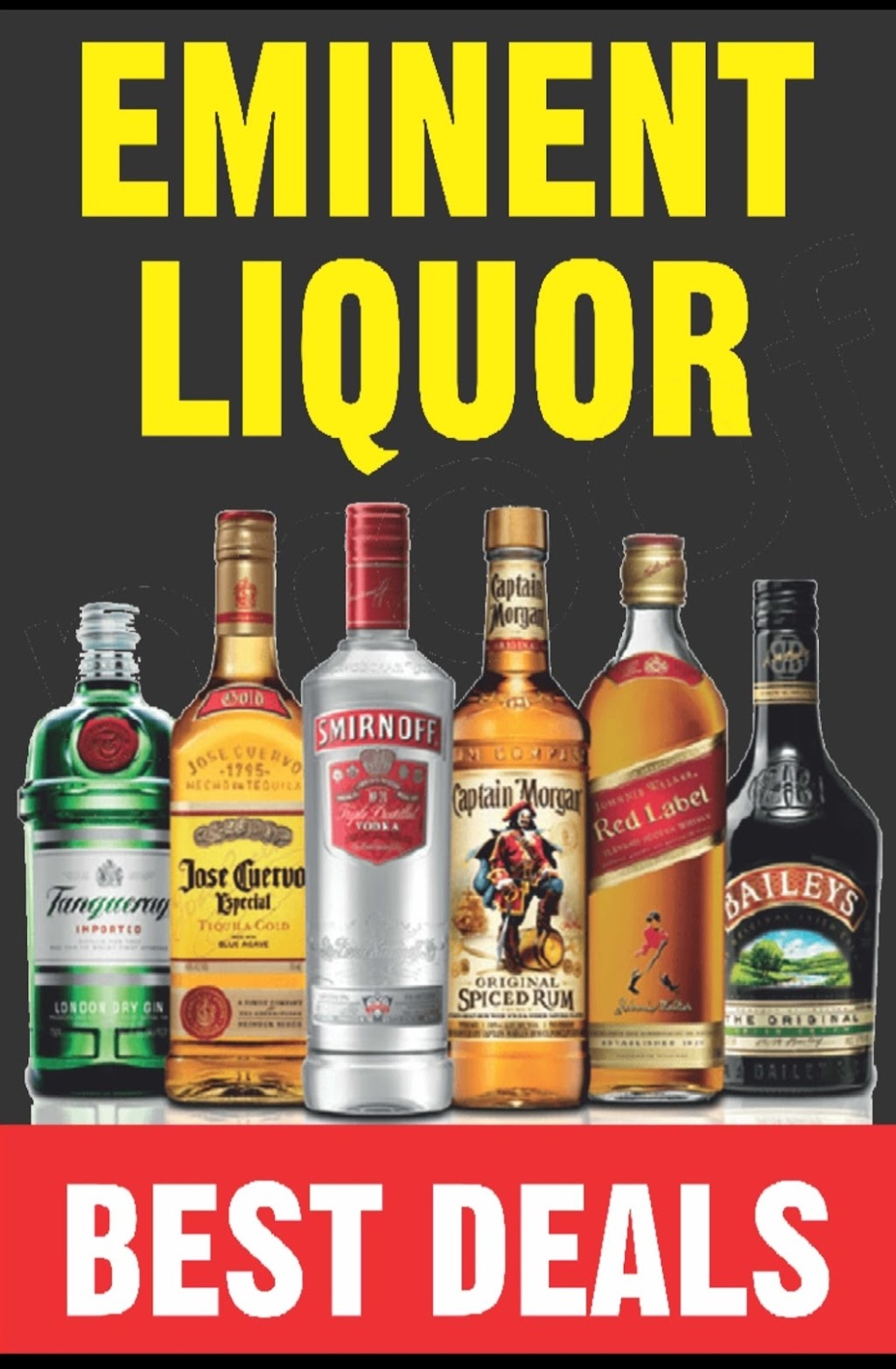 Eminent Liquor Store | 100 Ranch Market #105, Strathmore, AB T1P 0A8, Canada | Phone: (403) 901-0521