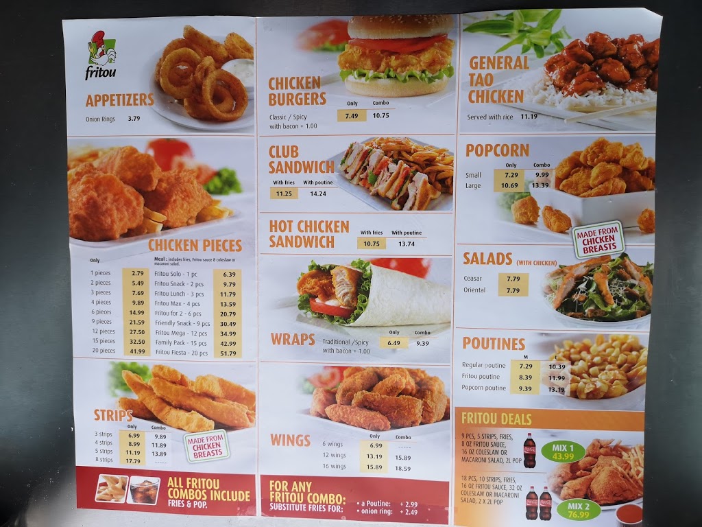 Fritou Chicken | 231 Edgefield Gate, Strathmore, AB T1P 0E8, Canada | Phone: (403) 983-3748
