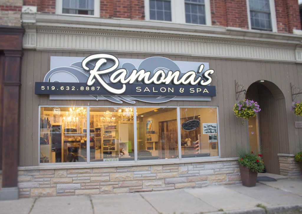 Ramonas Salon and Spa | 16 Northumberland St, Ayr, ON N0B 1E0, Canada | Phone: (519) 632-8887